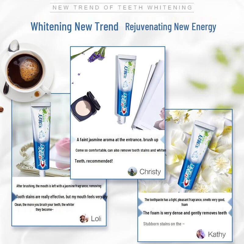 Crest 3D White Jasmine Tea Toothpaste