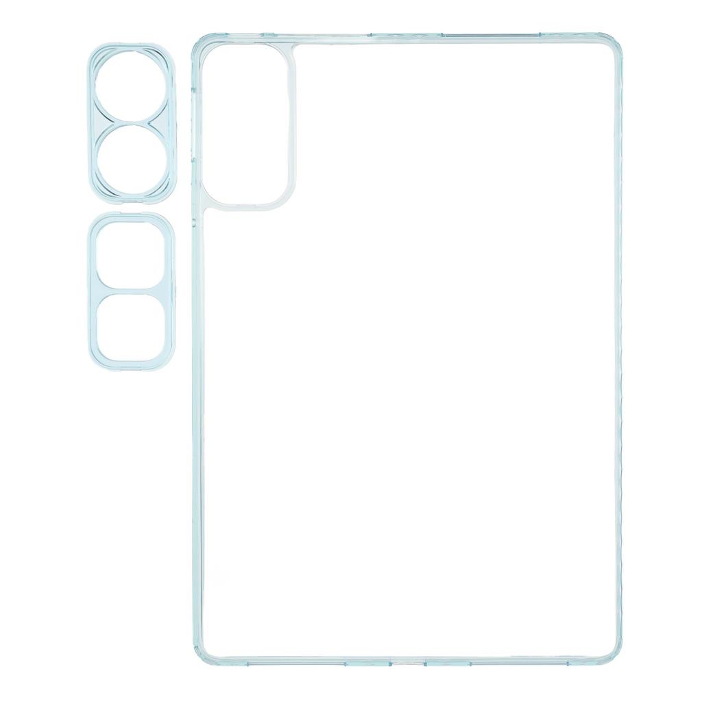 For Honor Pad V9/Pad GT Case TPU + Acrylic Clear Tablet Back Cover with Lens Frames