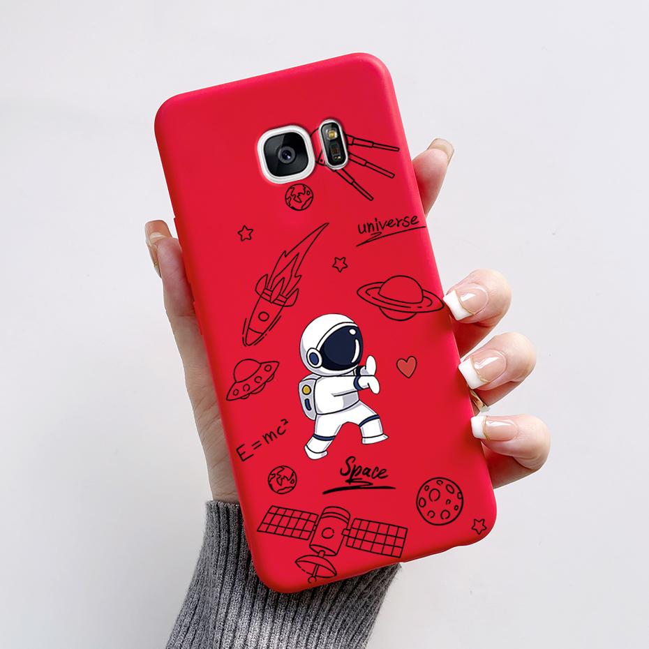 Per Samsung S7 Edge Custodia Galaxy S7 Fundas Cover Morbido Silicone Protettivo Custodia per Telefono Per Samsung Galaxy S6 S6 edge Coque Bumper