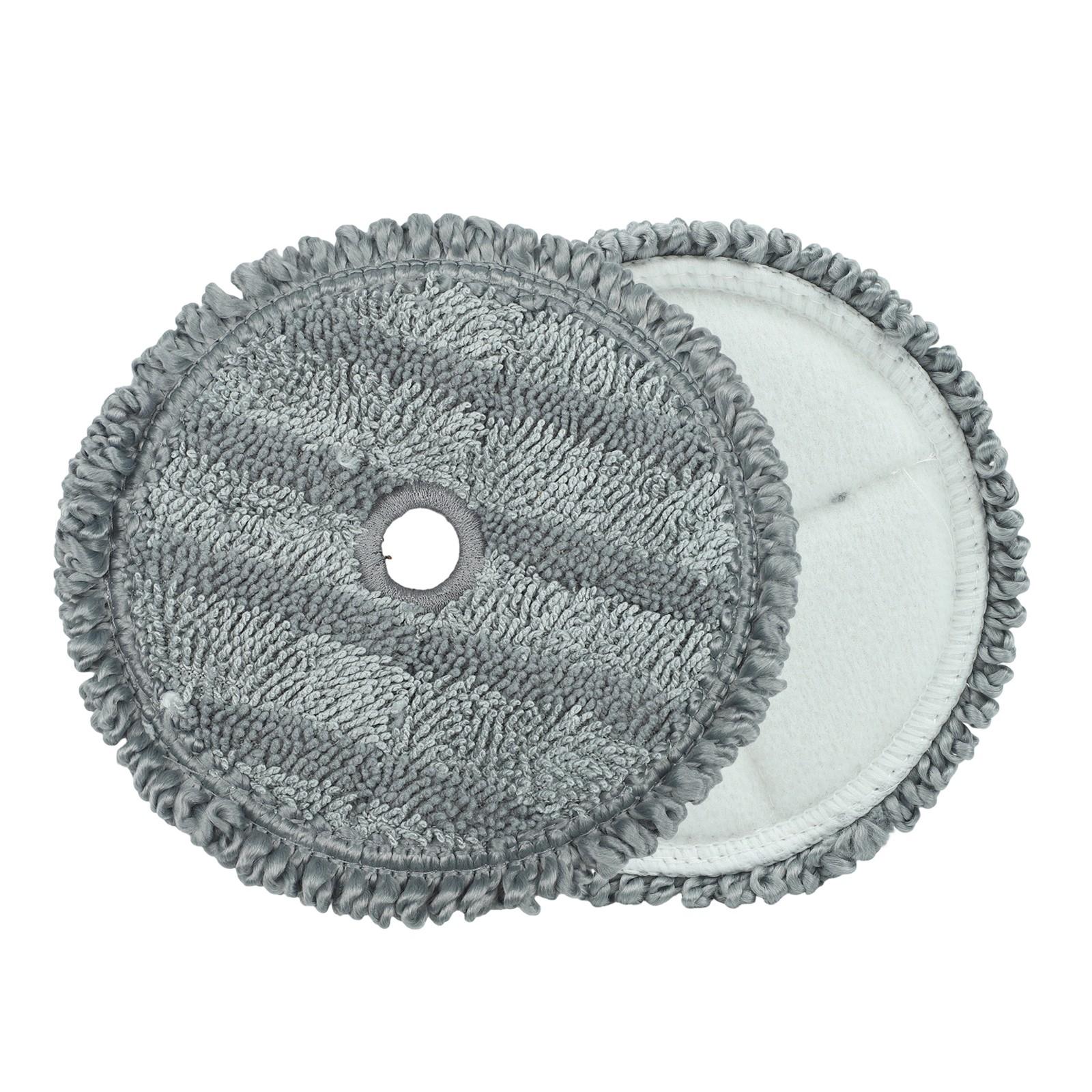 Microfiber Mop Pads Machine Washable 40°C Special Removal Straps 2 PACK