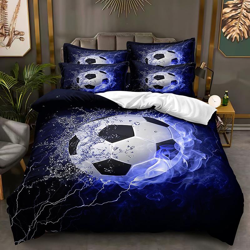 Fashion Technology Printing, 3D Digital Printing, Bedding, Duvet Covers, Pillowcases, Three-piece Sets