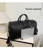 Men's Large Capacity Korean Style Casual Business Travel Shoulder Bag