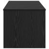 Coffee Table Black Oak Look 102 x 50.5 x 46.5 cm