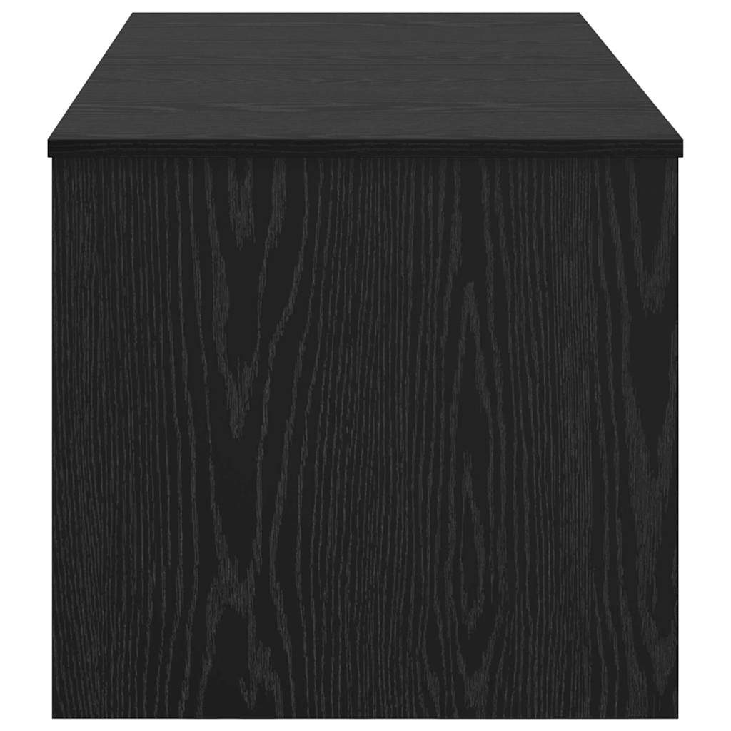 Coffee Table Black Oak Look 102 x 50.5 x 46.5 cm
