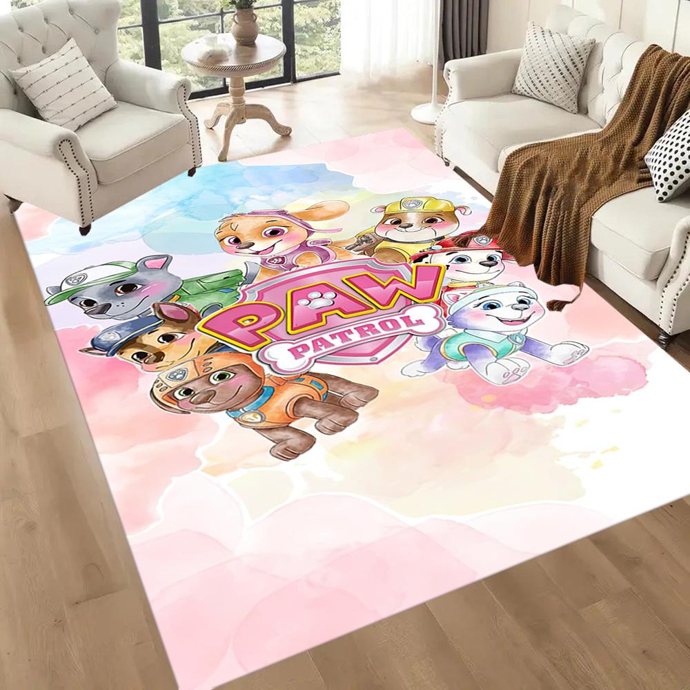 Paw Patrol Adventure Time Square rugs are a great choice for living rooms, bedrooms, home décor, and as gifts.