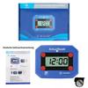 1pc Car Electronic Parking Sign Screen Timer Parking Clock Card Plastic Vehicle Parking Card Timer Suitable For Cars And Trucks