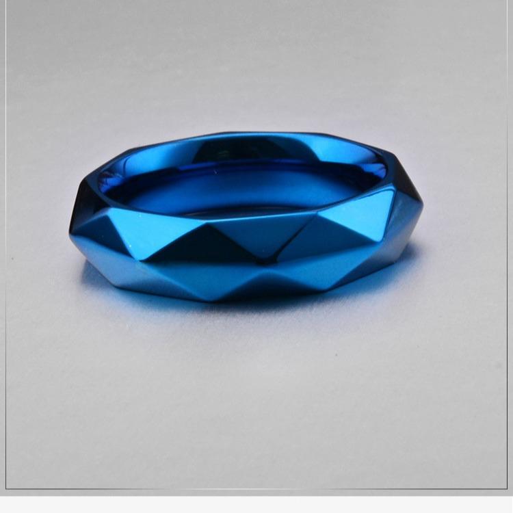 Titanium Steel Diamond Ring for Men Niche Cold Personality Trendy Fashion Accessories Trendy People