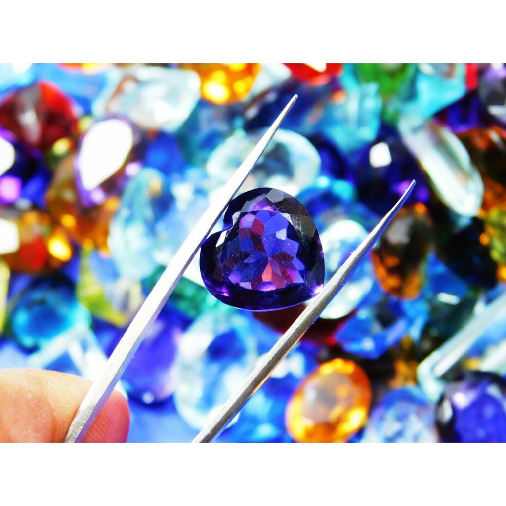 CERTIFIED Mix Shapes & Colors 500 Carat A++ MIX Topaz Loose Gemstones LOT's