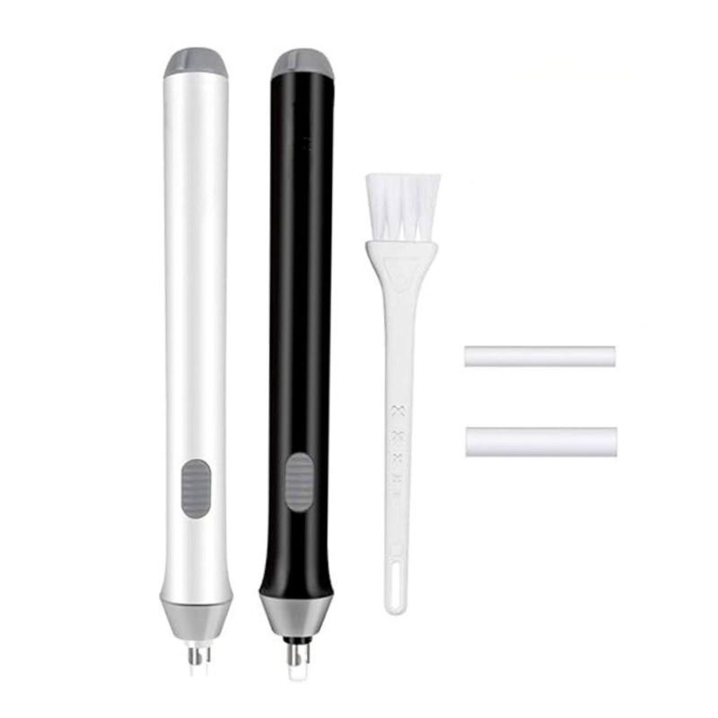 Electric Eraser with 142 Refills for Artist Portable Battery Powered Eraser for Drawing Painting Sketching Drafting