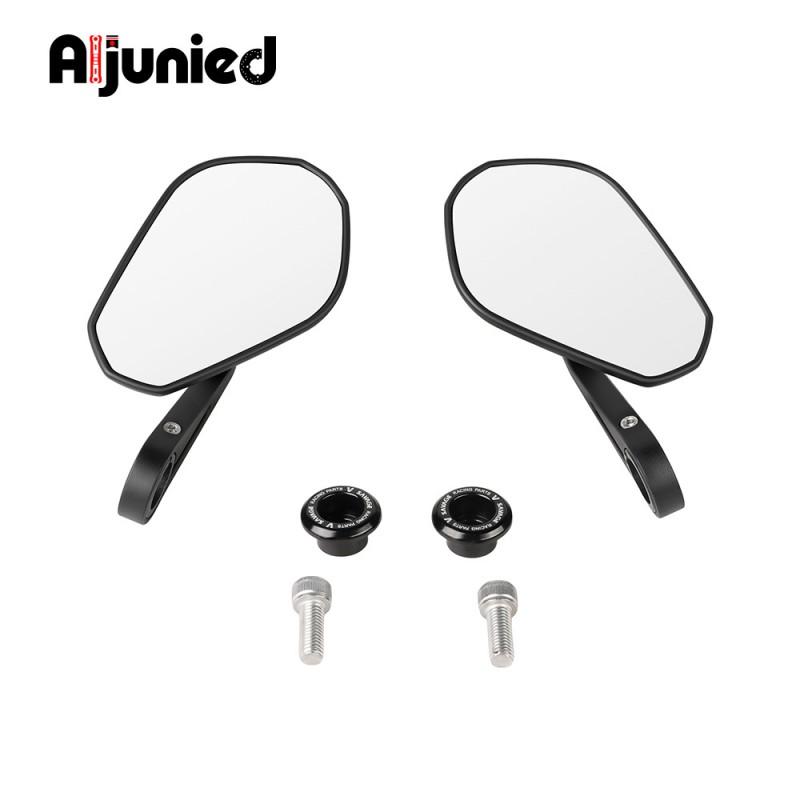 Aluminum Motorcycle Handlebar Mirror BMW R1250RS F900R C400X S1000R R1300R R1250R GT Black M12BF9 Small Round 34mm