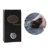 KX4B Travel Ready Metal Security Cash Holder with Lock Portable Money Storage Box