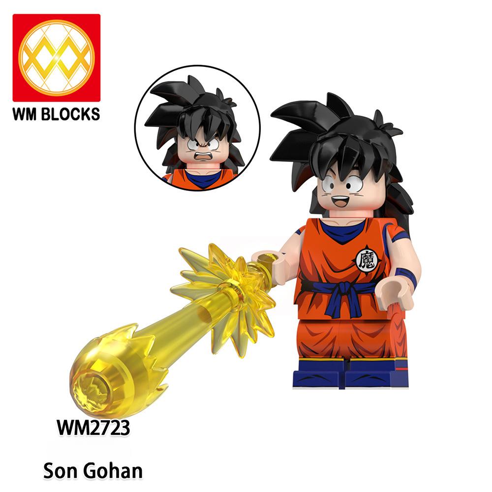 Anime Action Figures WM6184 Building Blocks DIY Adult Model Assembly Brick Gifts Toys for Kid