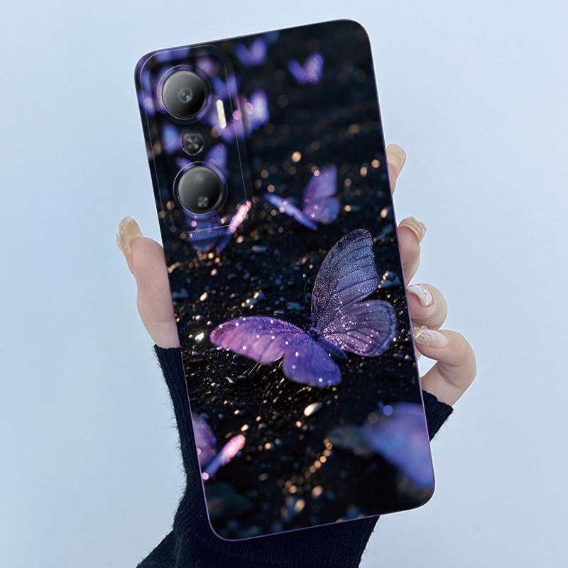 For Infinix Hot 20 4G X6826 X6826B X6826C / Hot20 5G X666 X666B Casing Soft Silicone Phone Case Sweet Painted Men Printed Cover