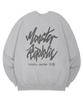 MONSTER REPUBLIC Authentic Logo Dark Gray Sweatshirt Gray_8125