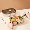 Large Capacity 304 Stainless Steel Lunch Box Travel Picnic Portable Cute Pattern Leak Proof Bento Box Microwave Safe
