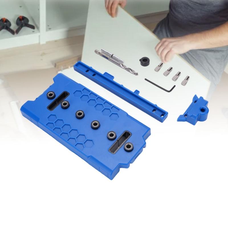 Shelf Pin Jig ABS Shelf Pin Drill Guide Woodworking Drilling Tools For Precise Straight Holes