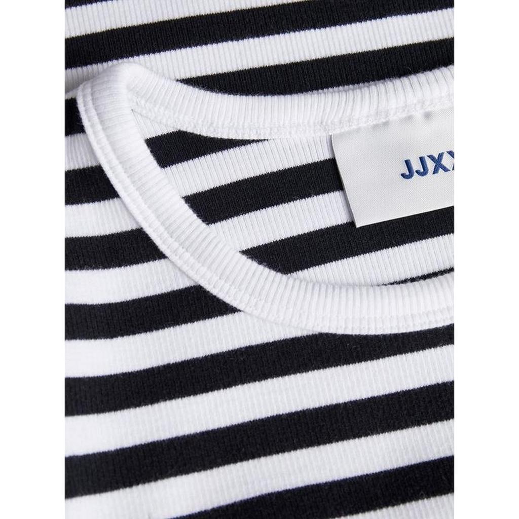 JJXX Womens/Ladies Feline Stripes Crop T-Shirt