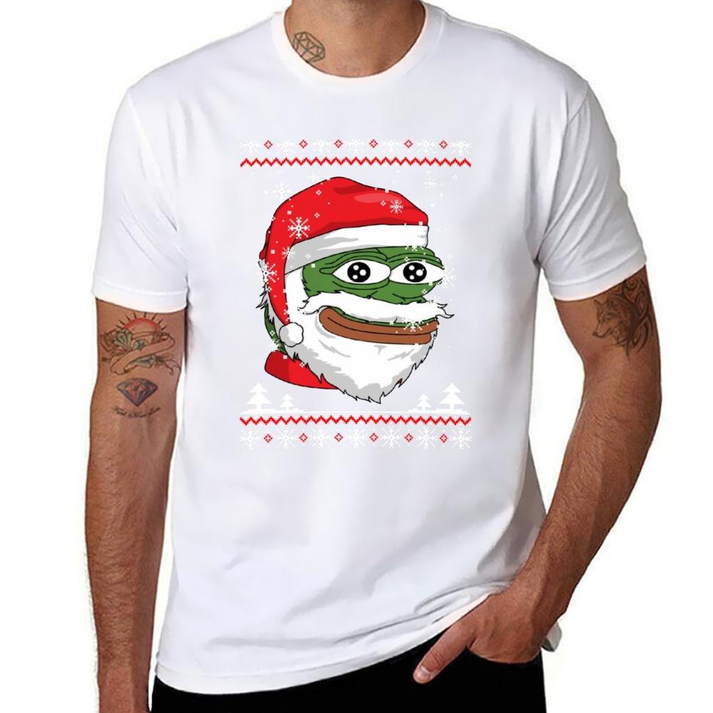 Santa Pepe Feelsokayunisex Tshirt Large Size Soft Cotton Tshirt