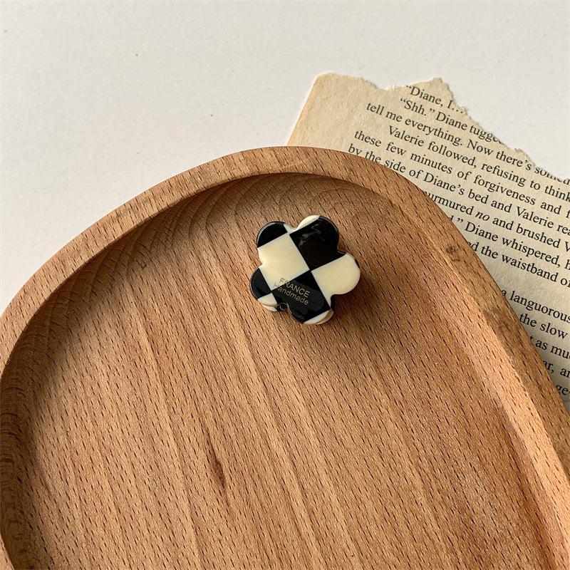 

Изысканная легкая роскошная ацетатная цветочная заколка для волос для женщин