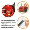 ELECTRIC Air Horn Portable 12V 300DB Super Loud Train Air Horn Waterproof Motorcycle Powerful Car Signal for Car Truck SUV Boat