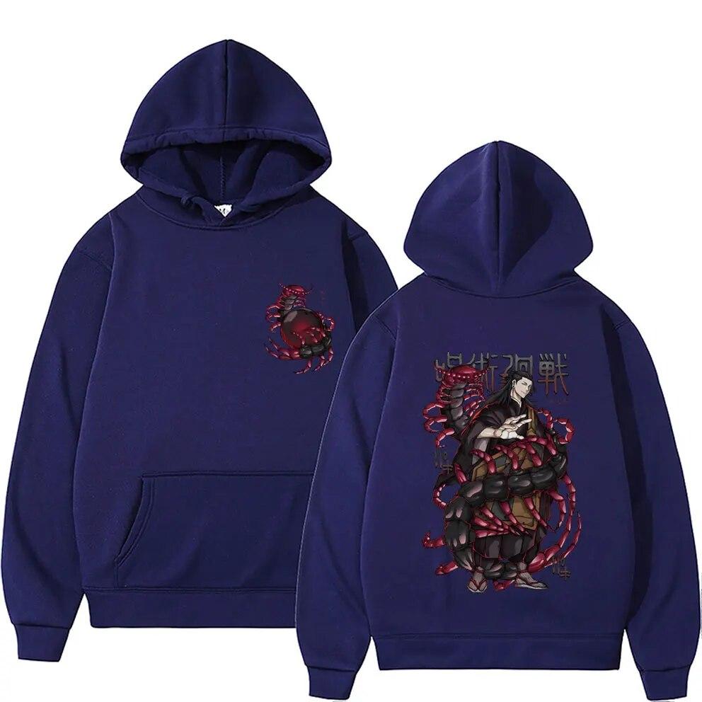 Japan Anime Jujutsu Kaisen Geto Suguru Grafická Mikina Unisex Módní Mikina Unisex Velké Mikiny Unisexga Značkové Unisex oblečení