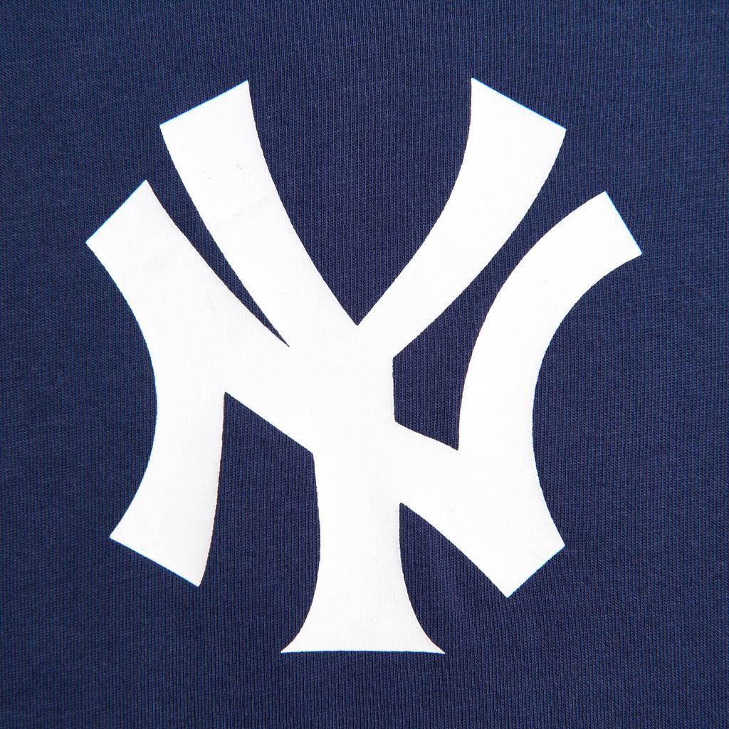 Nike X MLB Kolaborační tričko New York Yankees Pulovr s kulatým výstřihem Pohodlné Krátký rukáv Dětské topy Námořnická modř 3Z3B3SA4D-NYYDJ