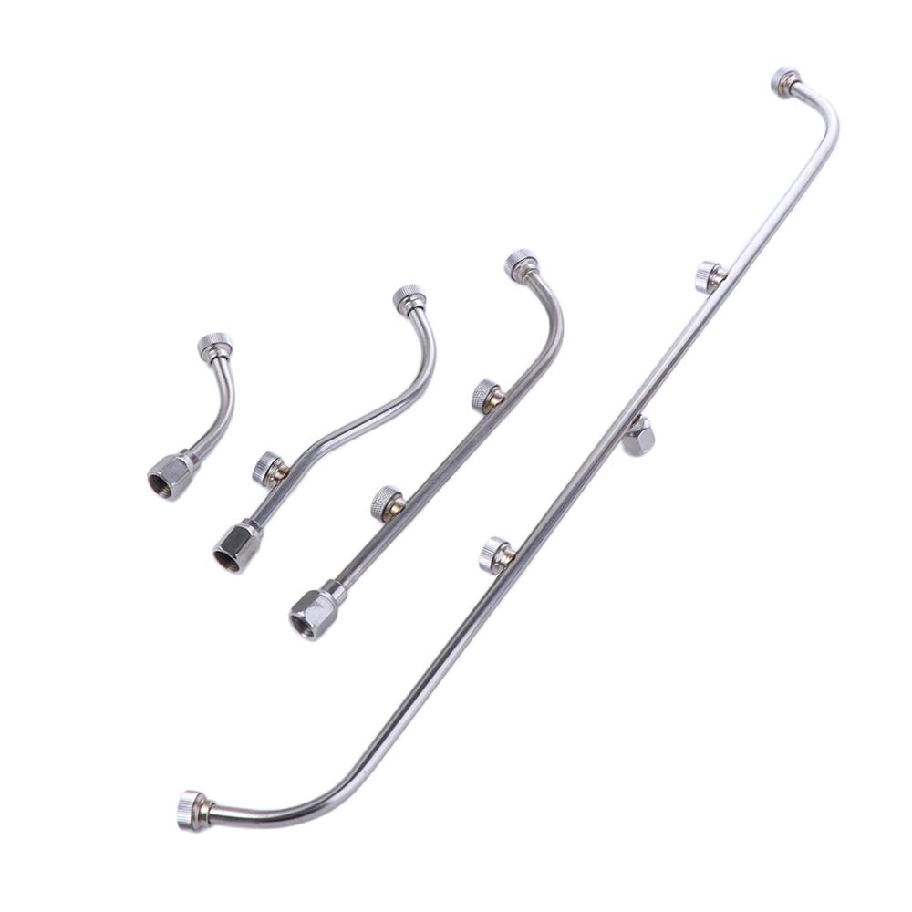 Stainless Steel Sprayer Wand Nozzle 1/2/3 Hole Water-saving Electric Atomizer Nozzle Large Flow High Pressure Sprayer Nozzle