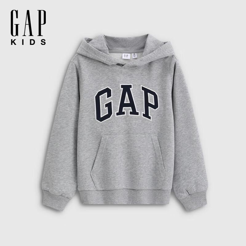 

Gap Детская свободная толстовка с капюшоном и логотипом, весна 2026 140 cm (10-11 Yrs)