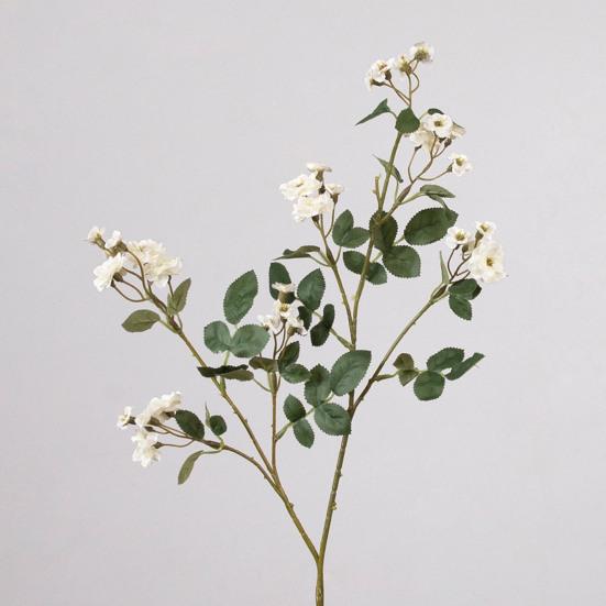 Yousheng Artificial Flowers Multi-Head Rosette Realistic Silk Fake Flowers Indoor Outdoor Decor Weddings Events Photography