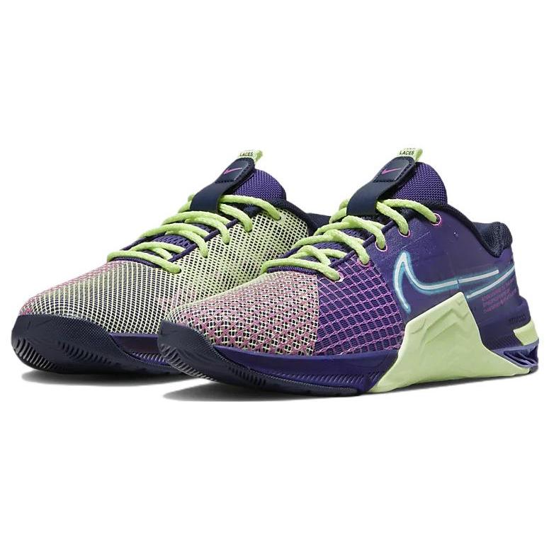 New Nike Metcon 8 Amp 'Deep Purple Barely Volt' Women's DV1168-500