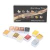 12Pcs Watercolor Paint Metallic Color System Highlight Dimming Watercolor Set for Art Painting