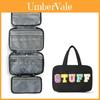 Modern Pvc Organizer With Zipper Closure For Bathroom And Travel Toiletry Storage