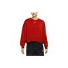Nike CNY Collection New Year Edition Loose-Fit Knit Sport Long Sleeve Sweatshirt Women Sweatshirt Red DR7842-687