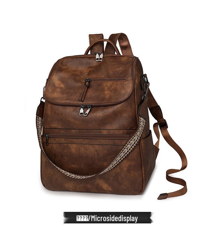 Chic British Style Retro Backpack: Spring 2025 Trend for College Students