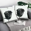Mote Rose Putetrekk Polyester Print Putetrekk Beautiful Flower Home Decor Putetrekk