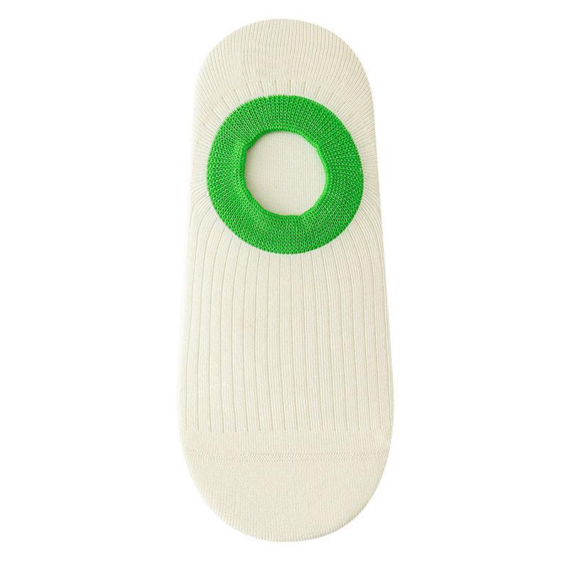 Women's Summer Candy Color Low-Cut No-Slip Invisible Socks - Breathable, Sweat-Absorbent, Non-Falling Short Boat Socks