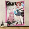 Bocchi the Rock Wall Tapestry Hitori Gotoh  Ryo Yamada Band Scene Anime Manga Decor for Dorm Rooms  Anime Rock Enthusiasts
