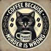 Vintage Kaffee Metall Wandkunst Lustiger Spruch Geschenk für Kaffeeliebhaber