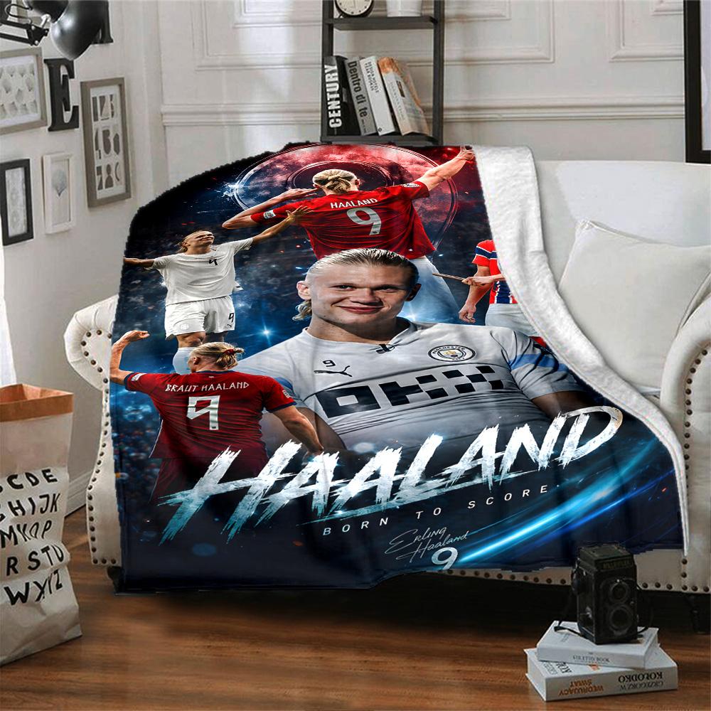 Fußball Feier Moment Decke Ultra-Weich Geeignet für Bettwäsche Bett Picknicks für Alle Anlässe Modern Perfektes Geschenk für Verwandte und Freunde