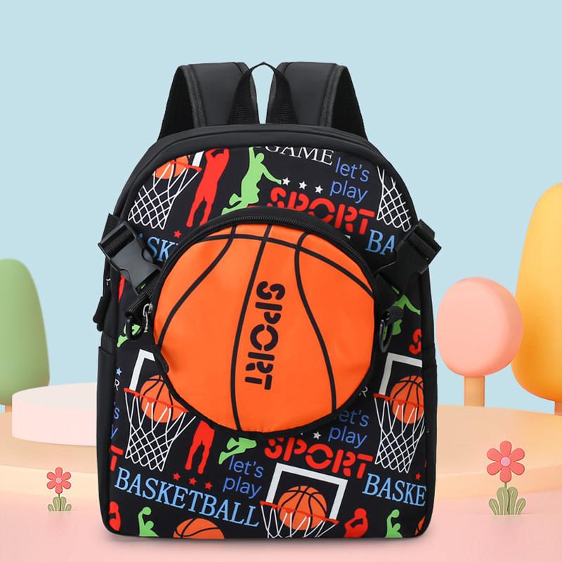 Cute Colorful And Childrens Nylon Backpack Ideal For Kindergarten With Detachable Bag