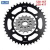 520-16T 520 41T Motorcycle Front Sprocket Gear Wheel for Kawasaki ZR400 ZR550 Zephyr EX500 Ninja 500R GPZ500 S