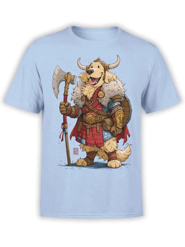 Viking Rover Golden Retriever TShirt Unisex S