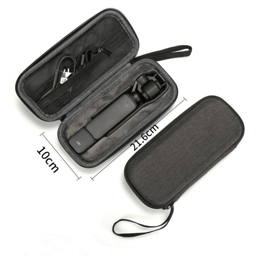 

Portable Vlog Camera Storage Bag for DJI Osmo Pocket 3 Carrying Case Travel Protective Cover Shockproof Organizer чёрный