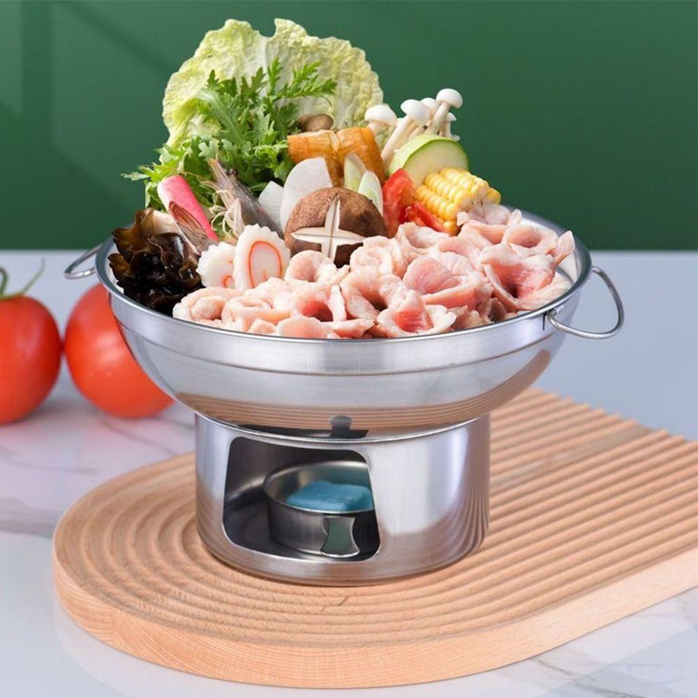 Edelstahl-Herdtopf 20/22 cm, robustes Kochgeschirr für den Haushalt