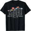 Fruits Of The Spirit -Galatians 5-22 Christian Faith Flowers T-Shirt