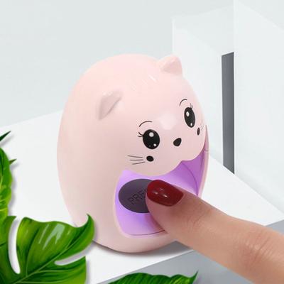 Cartoon Nagel Lampe Mini Tragbare 6W 3 LED USB Powered Gel Polnisch Trocknen UV LED Nagel Licht Maniküre Trockner nagel Salon Nail art Werkzeuge