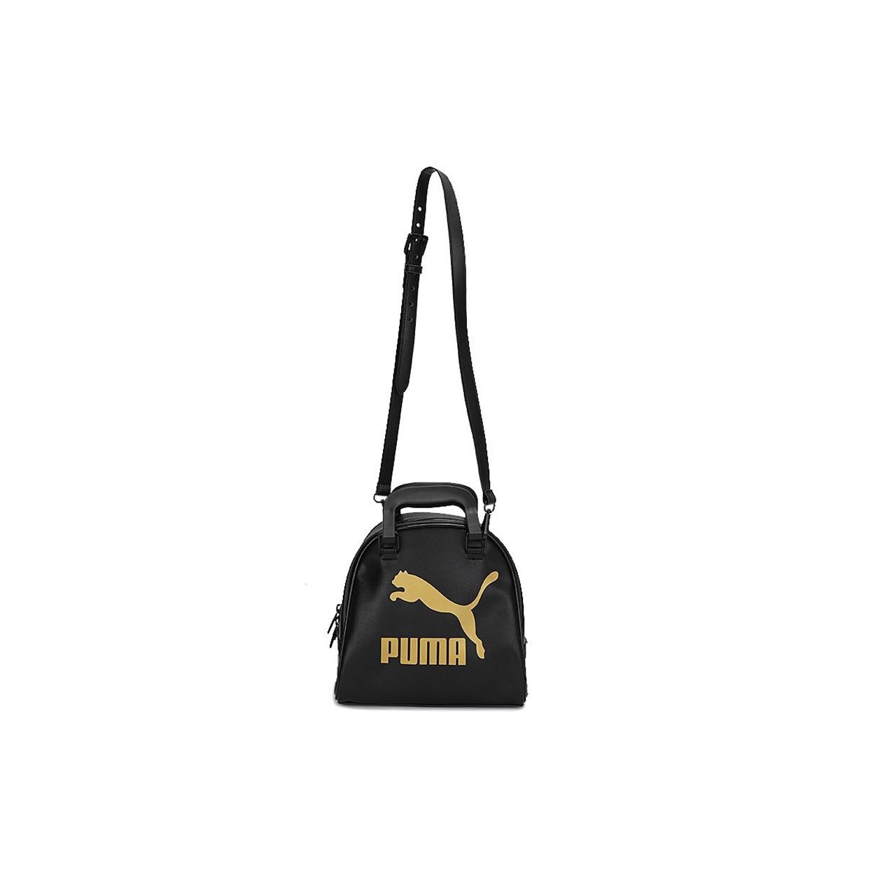 

New PUMA Polyester One Shoulder Handbag Regular Unisex Black 078552-01 22.1*10.9*22.1CM