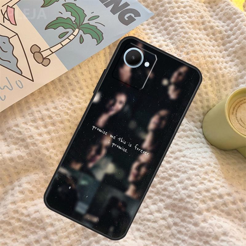 Stefan And Damon the Vampire Diaries Case For Realme C55 C71 C67 C51 C75 C63 C61 C65 C53 C35 11 12 13 14 Pro Plus GT6 GT7 15 Pro