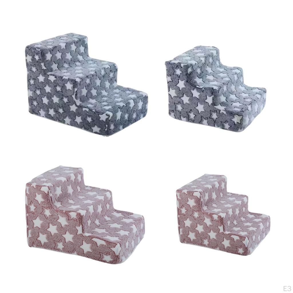 Schody pro domácí mazlíčky se snímatelným potahem, ideální pro psy a kočky