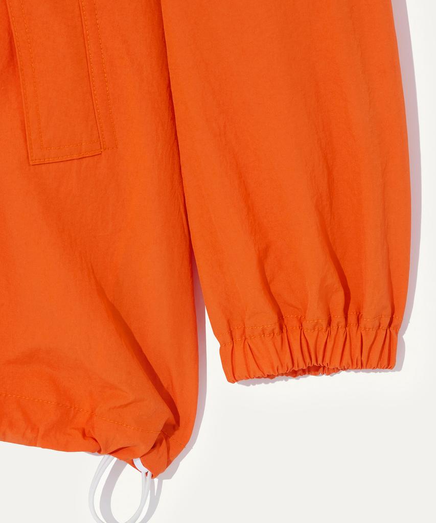 Mayol Detachable Hood Beach Jumper_Orange